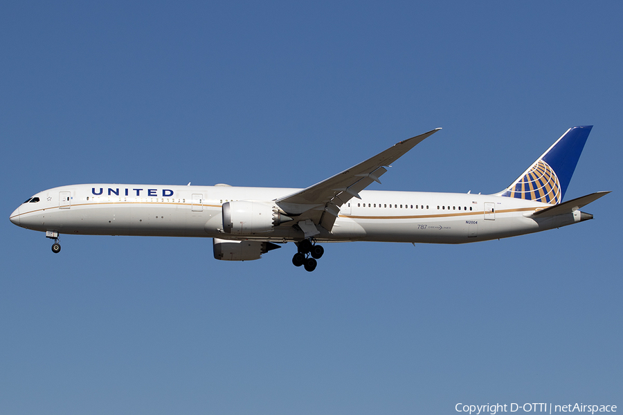 United Airlines Boeing 787-10 Dreamliner (N12004) | Photo 542853