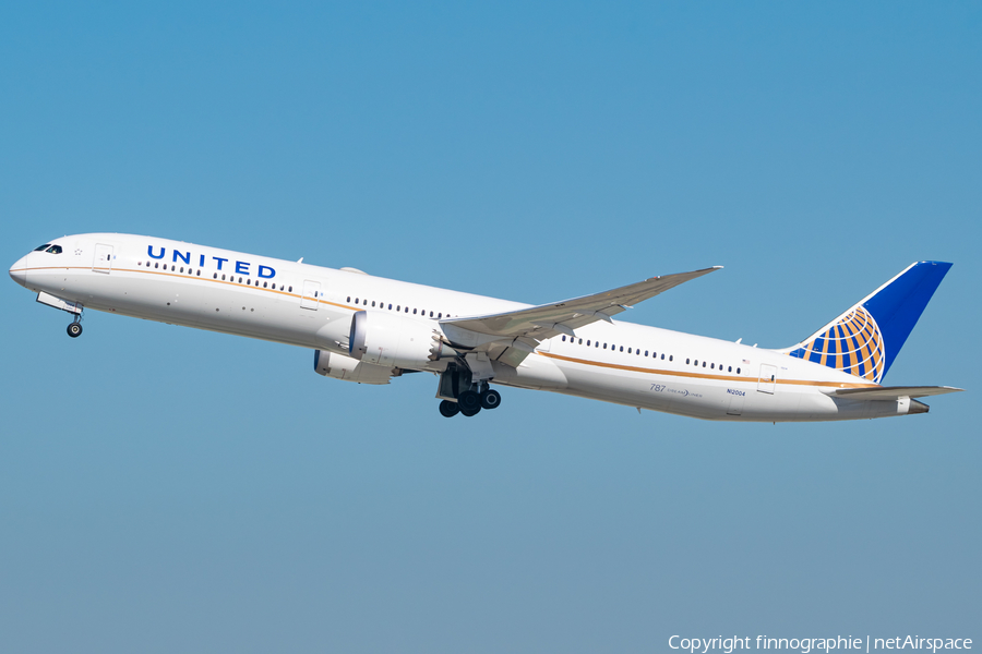 United Airlines Boeing 787-10 Dreamliner (N12004) | Photo 598077