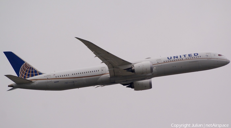 United Airlines Boeing 787-10 Dreamliner (N12006) | Photo 440621