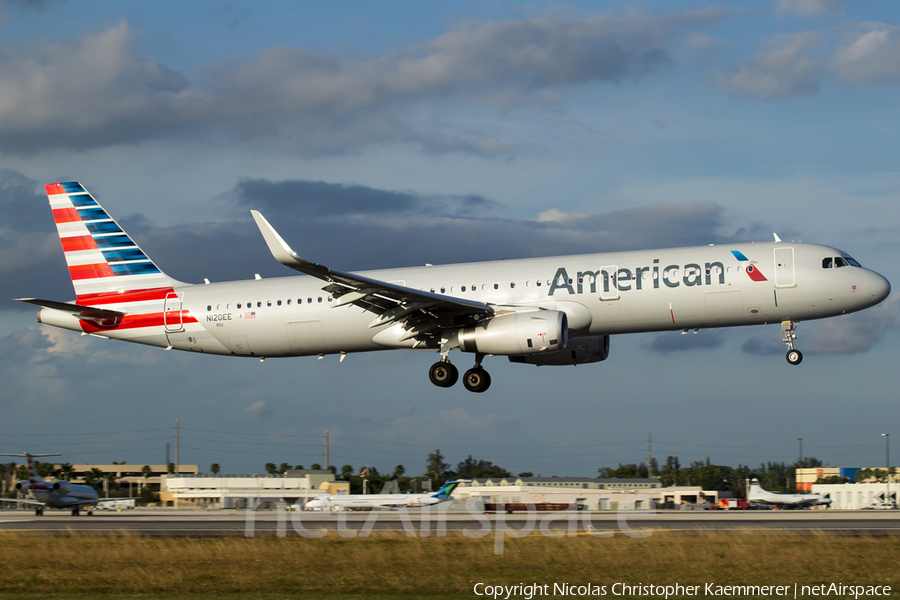 American Airlines Airbus A321-231 (N120EE) | Photo 101034