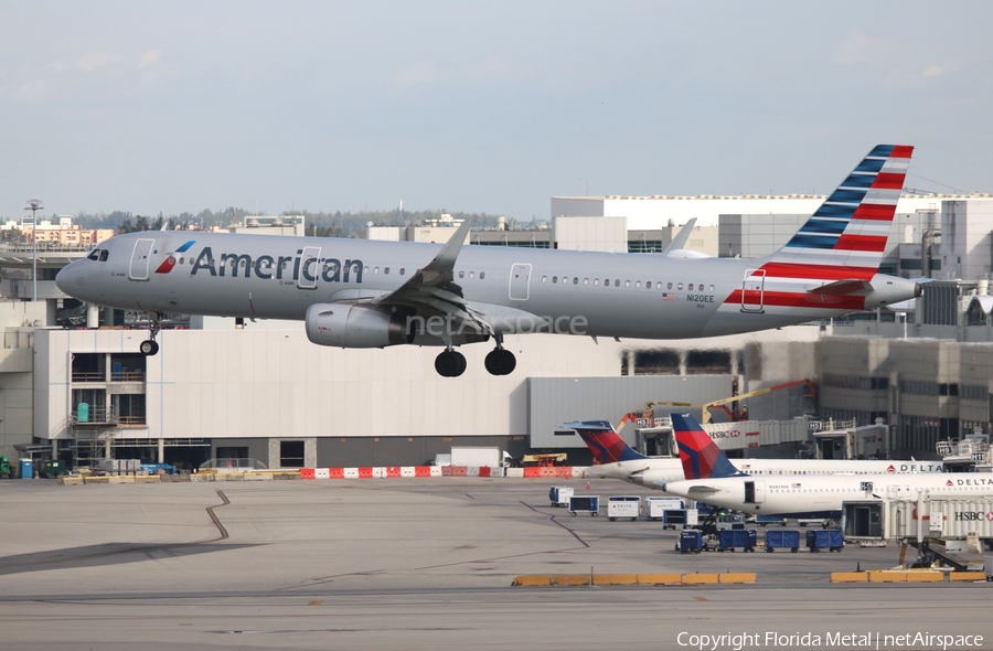 American Airlines Airbus A321-231 (N120EE) | Photo 566238