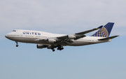 United Airlines Boeing 747-422 (N120UA) at  Frankfurt am Main, Germany