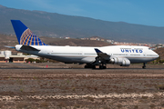United Airlines Boeing 747-422 (N120UA) at  Tenerife Sur - Reina Sofia, Spain