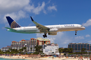 United Airlines Boeing 757-224 (N12114) at  Philipsburg - Princess Juliana International, Netherland Antilles