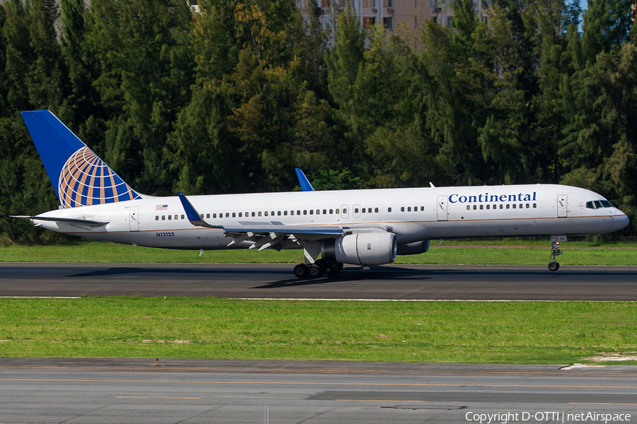 Continental Airlines Boeing 757-224 (N12125) | Photo 216746