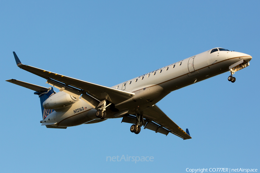 United Express (ExpressJet Airlines) Embraer ERJ-145XR (N12163) | Photo 47766