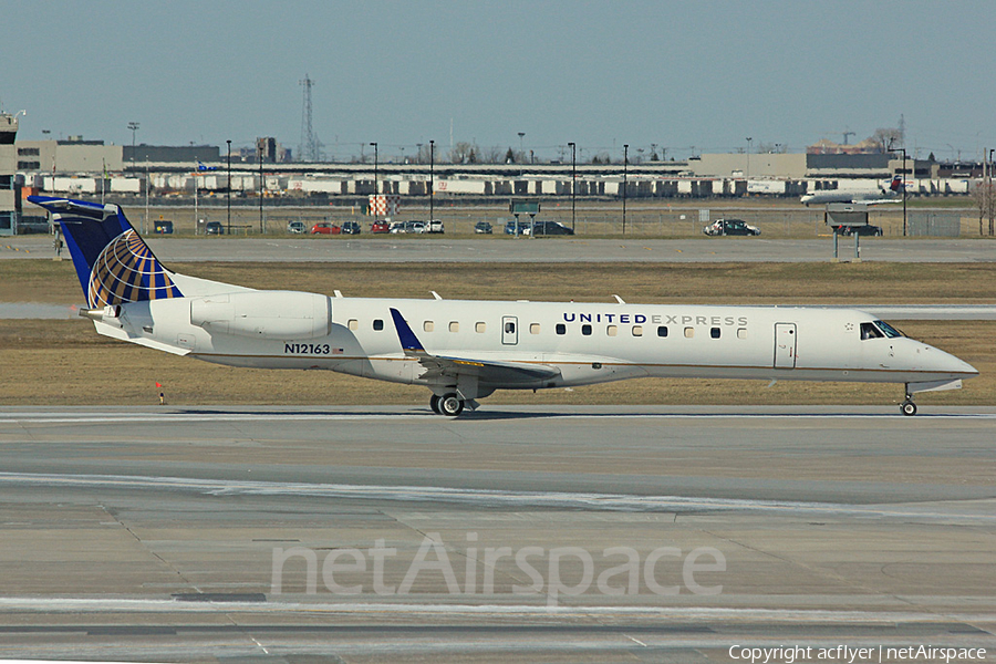 United Express (ExpressJet Airlines) Embraer ERJ-145XR (N12163) | Photo 154689