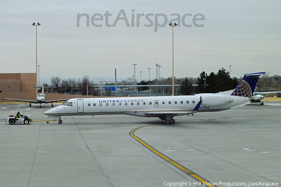 United Express (ExpressJet Airlines) Embraer ERJ-145XR (N12166) | Photo 69337