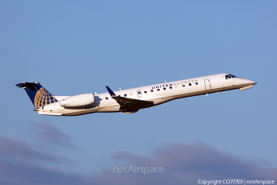 United Express (ExpressJet Airlines) Embraer ERJ-145XR (N12167) | Photo 31773