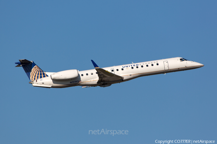 United Express (ExpressJet Airlines) Embraer ERJ-145XR (N12195) | Photo 31748