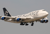 United Airlines Boeing 747-422 (N121UA) at  Frankfurt am Main, Germany