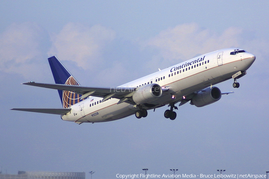 Continental Airlines Boeing 737-824 (N12238) | Photo 190270