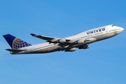 United Airlines Boeing 747-422 (N122UA) at  Frankfurt am Main, Germany