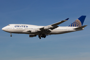 United Airlines Boeing 747-422 (N122UA) at  Frankfurt am Main, Germany