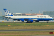 United Airlines Boeing 747-422 (N122UA) at  Frankfurt am Main, Germany