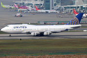 United Airlines Boeing 747-422 (N122UA) at  Seoul - Incheon International, South Korea