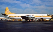 Air California Lockheed L-188C Electra (N123AC) at  San Jose - Norman Y. Mineta International, United States