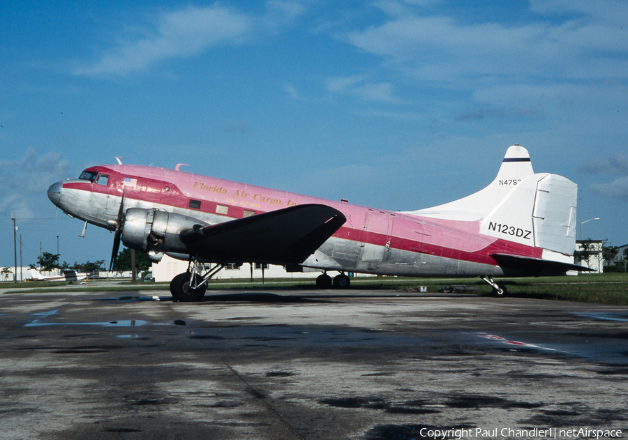 Florida Air Cargo Douglas DC-3C (N123DZ) | Photo 104596