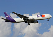 FedEx Boeing 767-3S2F(ER) (N123FE) at  Dallas/Ft. Worth - International, United States