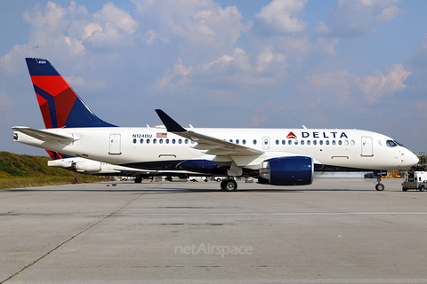 Delta Air Lines Airbus A220-100 (N124DU) at  Atlanta - Hartsfield-Jackson International, United States