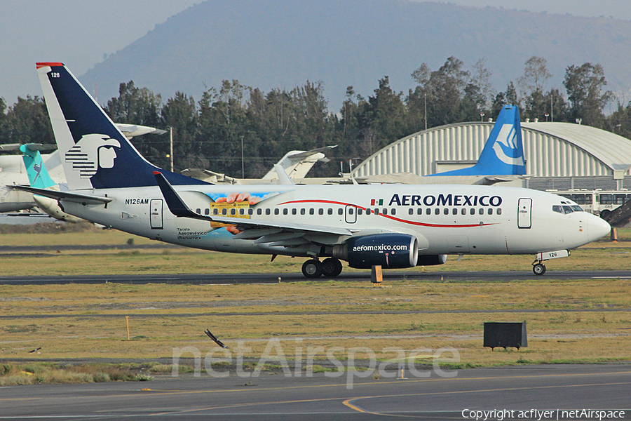 AeroMexico Boeing 737-7BK (N126AM) | Photo 399179