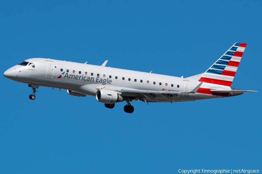 American Eagle (Republic Airlines) Embraer ERJ-175LR (ERJ-170-200LR) (N126HQ) | Photo 587393