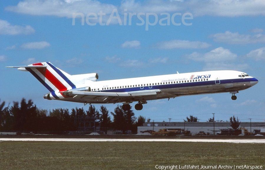 LACSA Lineas Aereas de Costa Rica Boeing 727-2Q6(Adv) (N1279E) | Photo 397517