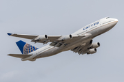 United Airlines Boeing 747-422 (N127UA) at  Frankfurt am Main, Germany