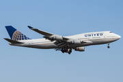 United Airlines Boeing 747-422 (N127UA) at  Frankfurt am Main, Germany