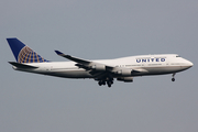 United Airlines Boeing 747-422 (N128UA) at  Frankfurt am Main, Germany