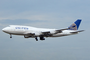 United Airlines Boeing 747-422 (N128UA) at  Rio De Janeiro - Galeao - Antonio Carlos Jobim International, Brazil