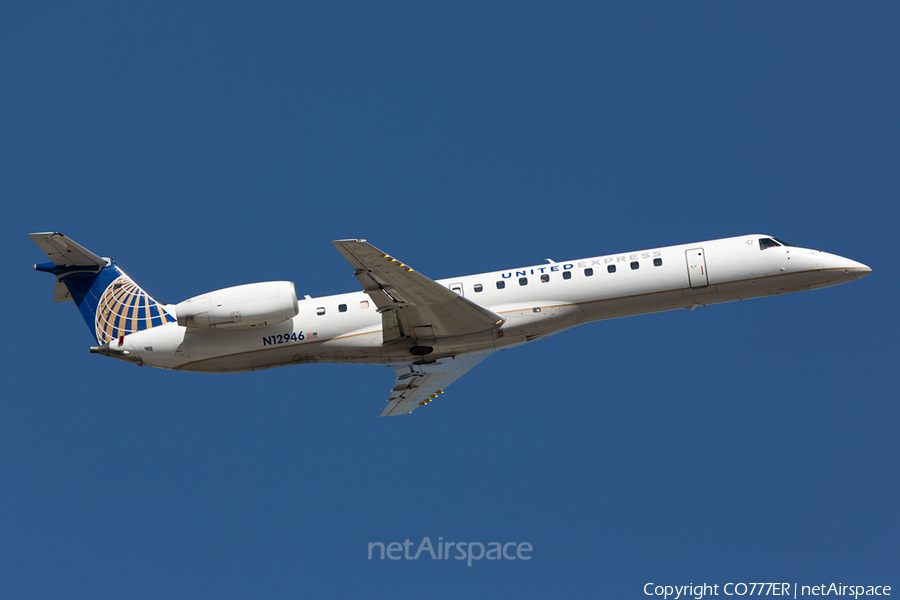 United Express (ExpressJet Airlines) Embraer ERJ-145EP (N12946) | Photo 48304