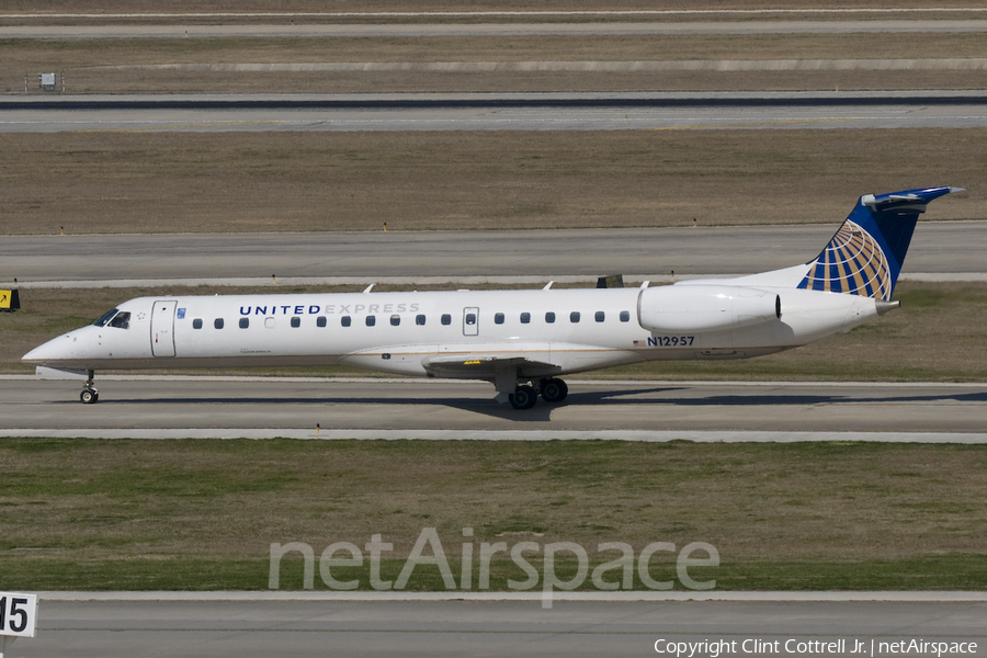United Express (ExpressJet Airlines) Embraer ERJ-145LR (N12957) | Photo 41860