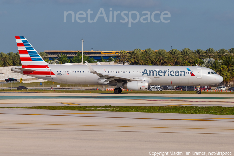 American Airlines Airbus A321-231 (N129AA) | Photo 603065