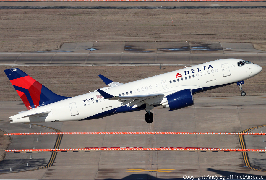 Delta Air Lines Airbus A220-100 (N129DU) | Photo 376256