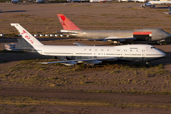 Trans World Airlines Boeing 747-128 (N129TW) at  Marana - Pinal Air Park, United States