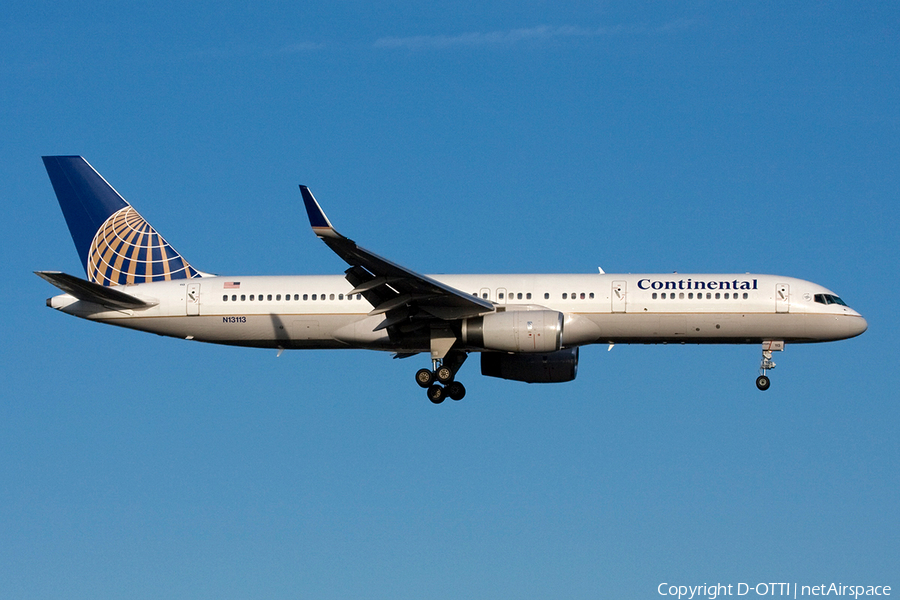 Continental Airlines Boeing 757-224 (N13113) | Photo 261715