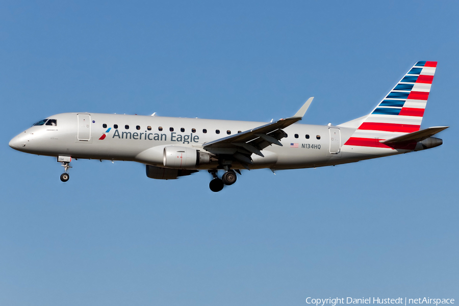 American Eagle (Republic Airlines) Embraer ERJ-175LR (ERJ-170-200LR) (N134HQ) | Photo 666606