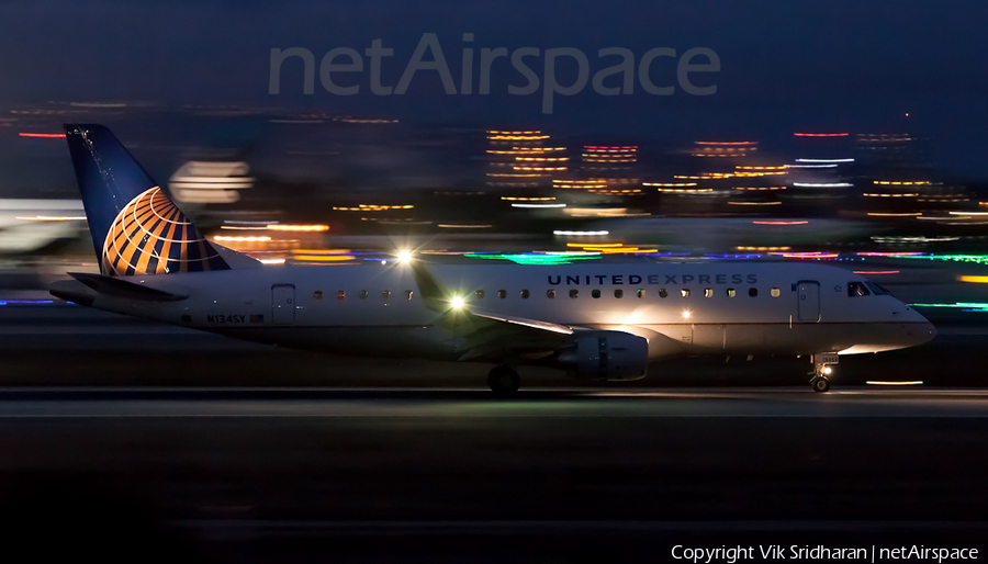 United Express (SkyWest Airlines) Embraer ERJ-175LR (ERJ-170-200LR) (N134SY) | Photo 107988