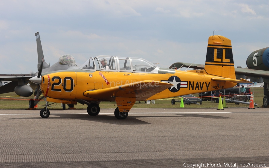 (Private) Beech T-34B Mentor (N134TD) | Photo 566754
