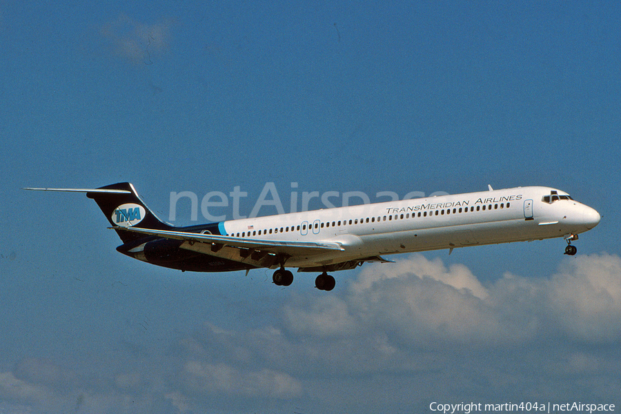 TransMeridian Airlines McDonnell Douglas MD-82 (N135NJ) | Photo 72076