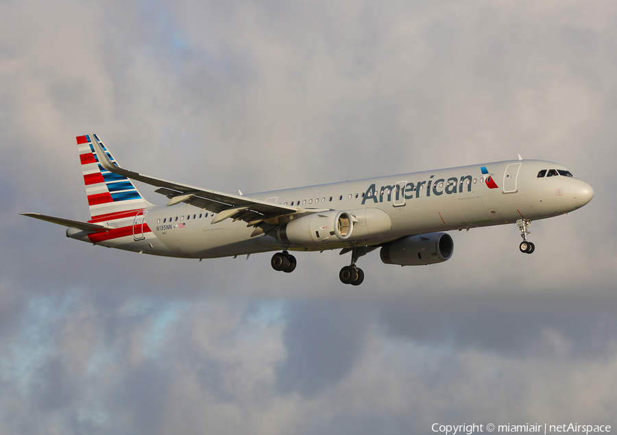 American Airlines Airbus A321-231 (N135NN) | Photo 93244