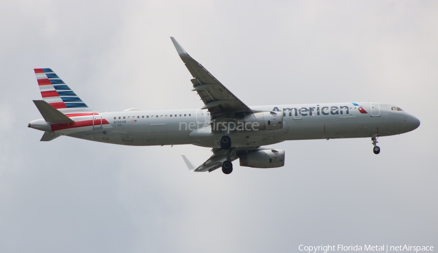 American Airlines Airbus A321-231 (N136AN) | Photo 566876