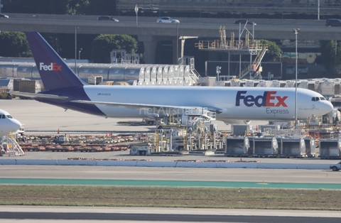 FedEx Boeing 767-3S2F(ER) (N136FE) at  Los Angeles - International, United States