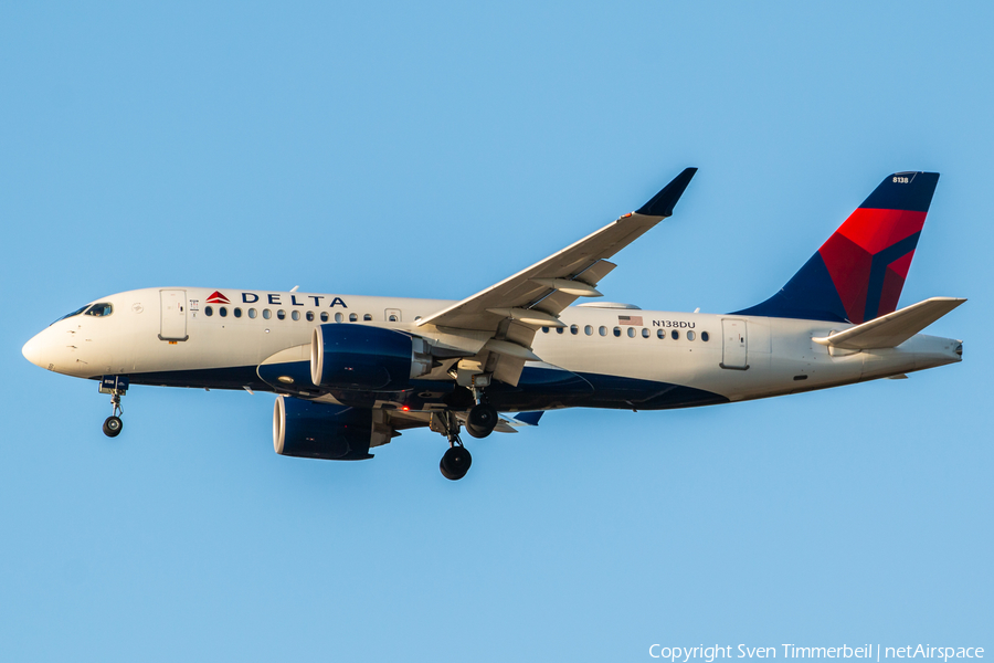 Delta Air Lines Airbus A220-100 (N138DU) | Photo 500884