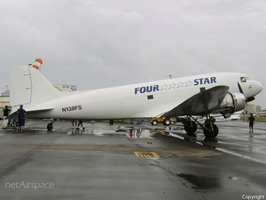Four Star Aviation / Four Star Cargo Douglas DC-3A-456 (N138FS) | Photo 492373