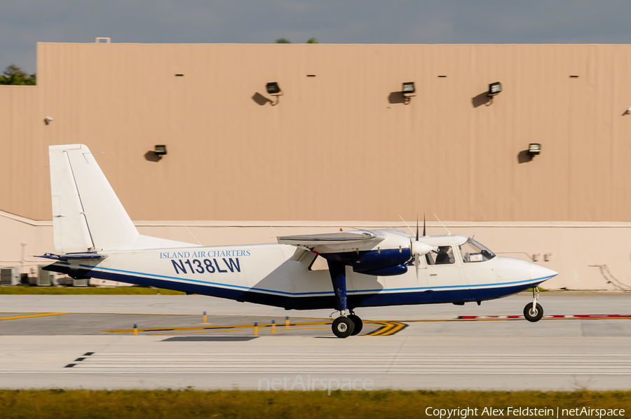 Island Air Charters Britten-Norman BN-2A-27 Islander (N138LW) | Photo 68486