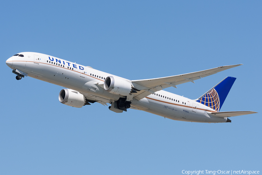 United Airlines Boeing 787-9 Dreamliner (N13954) | Photo 609107