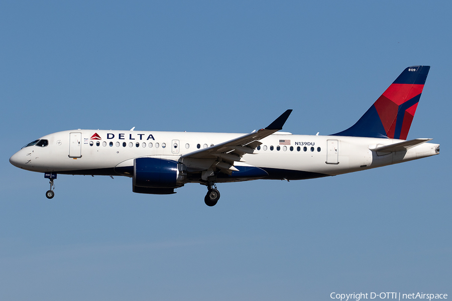 Delta Air Lines Airbus A220-100 (N139DU) | Photo 524018