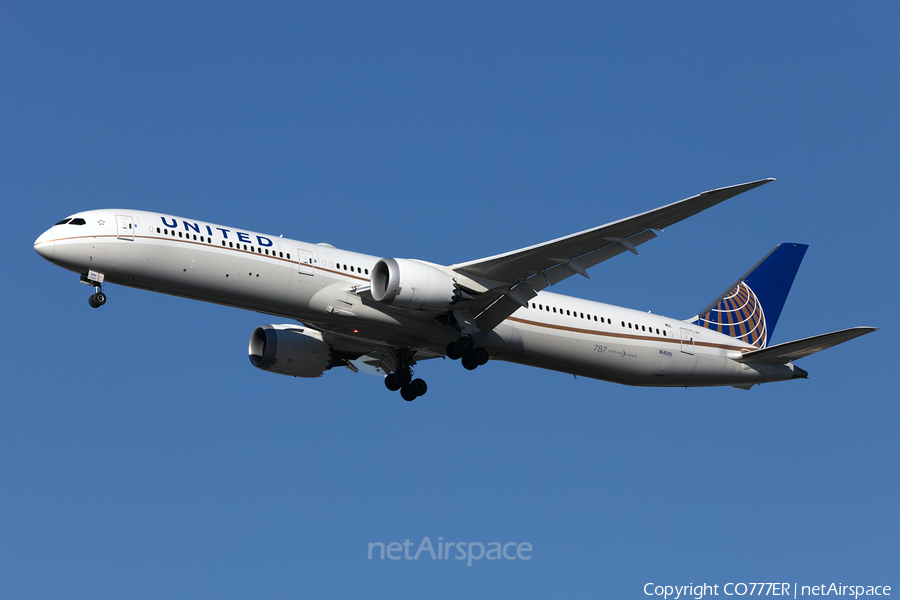 United Airlines Boeing 787-10 Dreamliner (N14001) | Photo 506102